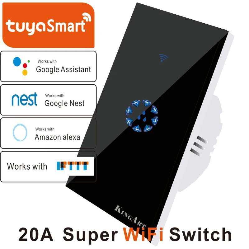 Горячий пресс-переключатель умный Wifi водный HeaterSwitch котел Alexa переключатели Google Home голосовой разъем для США открытый таймер 4G приложение