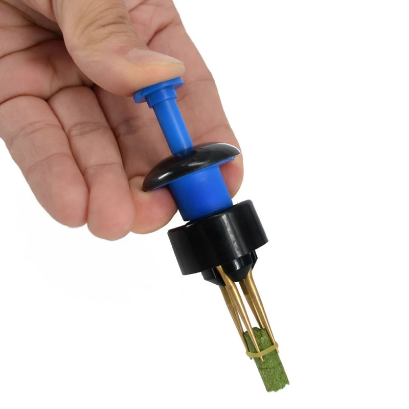 Портативный рыболовных приманок Медь зажим Профессиональный легкий рыболовная