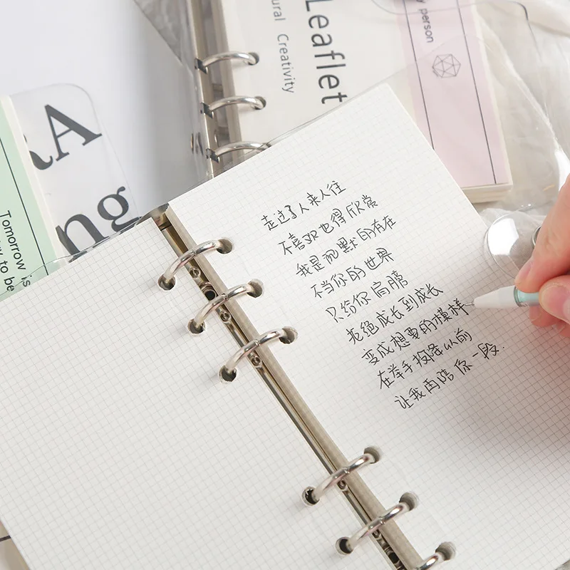 Полипропиленовая Обложка блокнот органайзер планировщик бумажный в горошек