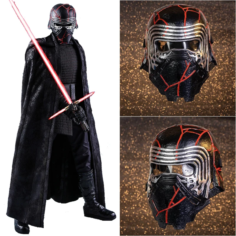 Coslive Star wars Кайло Рен светильник маска смолы Helemt Косплэй костюм реквизит для