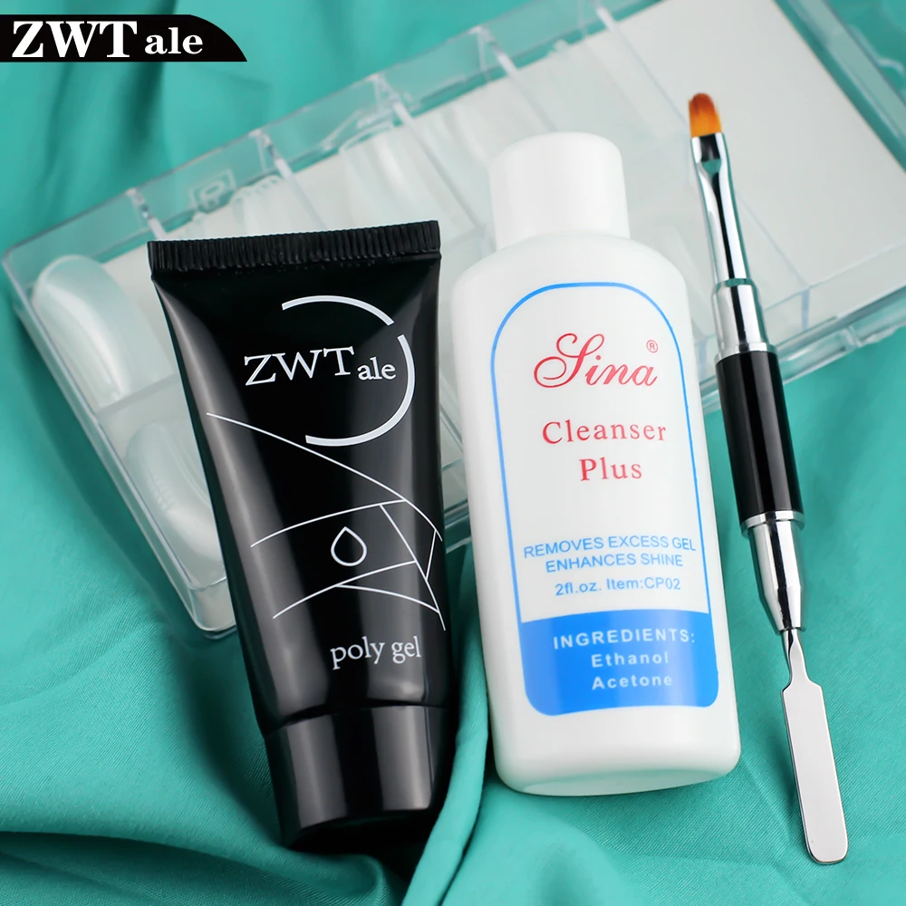 Набор акриловых гелей V Love впитывающий УФ светодиодный набор из полигеля