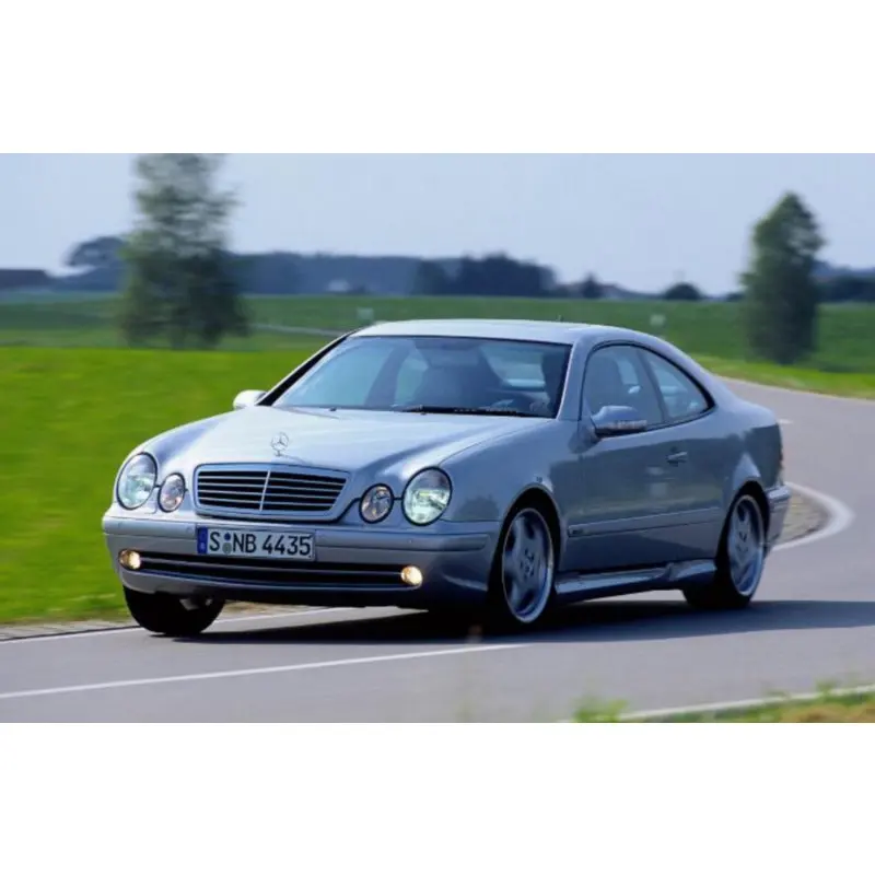 Противотуманные фары s для mercedes c208 CLK coupe настоящий чип Cre-e передние и задние