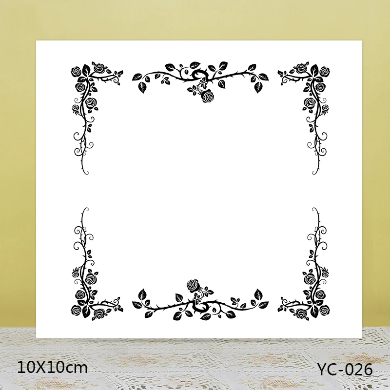 

ZhuoAng lace Transparent seal / sealed DIY scrapbook / album decoration card / seamless seal