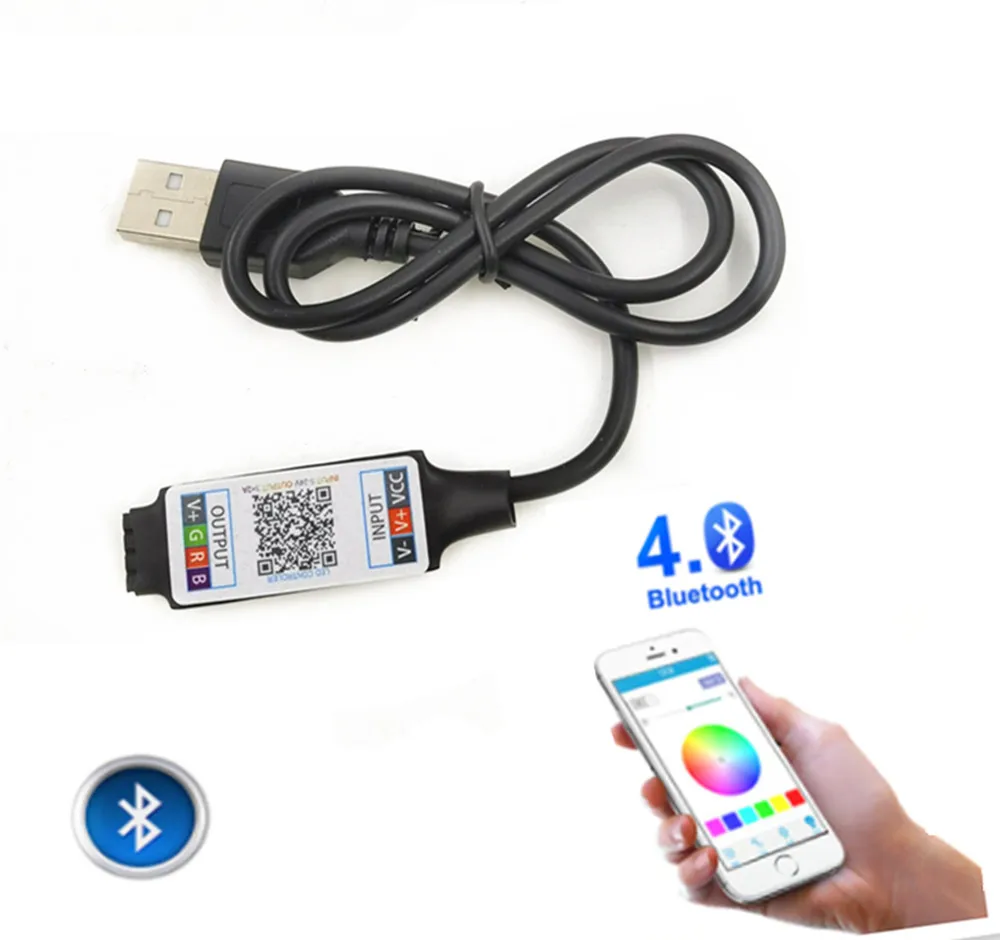 Беспроводное управление с помощью смартфона постоянный ток 5-24 В 6 А для RGB 3528 5050