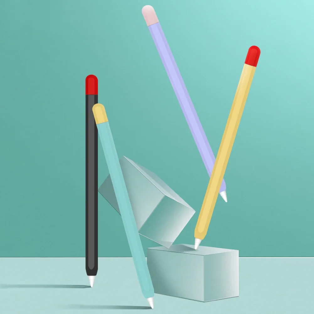 Чехол для Apple Pencil 1 защитный чехол цветной силикагелевый стилус планшета iPad |