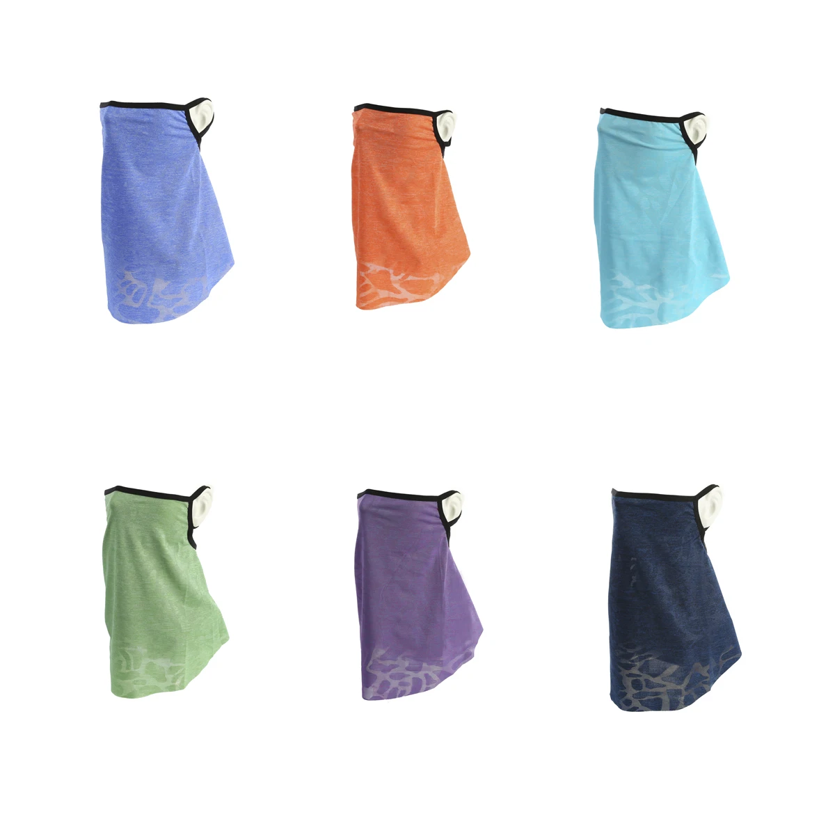 

Milk Shreds Four-way Stretch Face Bandana Mask Ear Loops Rave Balaclava Men Women Neck Gaiters for Riding Hiking Mask Scarf