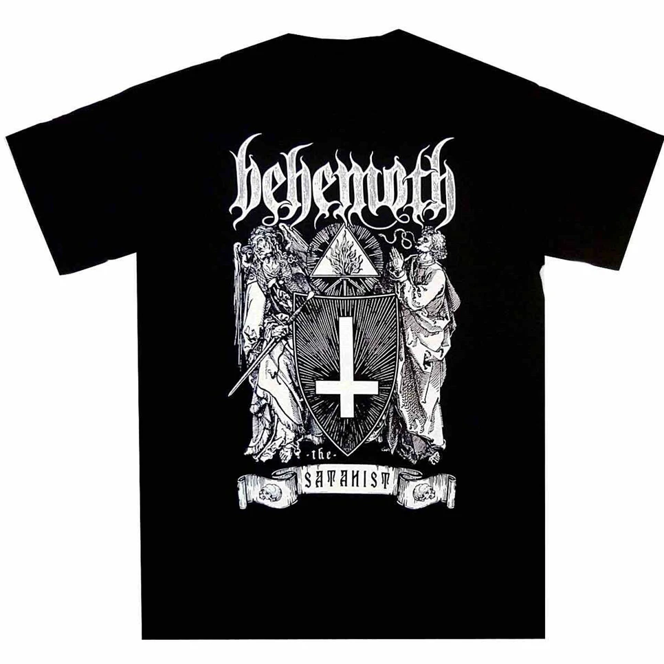 Behemoth сатанистская рубашка S 3XL Officl футболка черная металлическая Футболка со