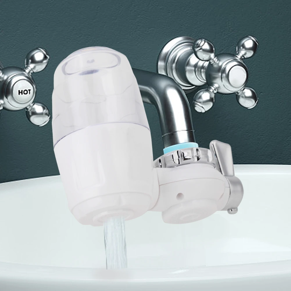 

Mini Tap Water Purifier Kitchen Faucet Washable ABS Percolator Water Filter Filtro Rust Removal Replacement