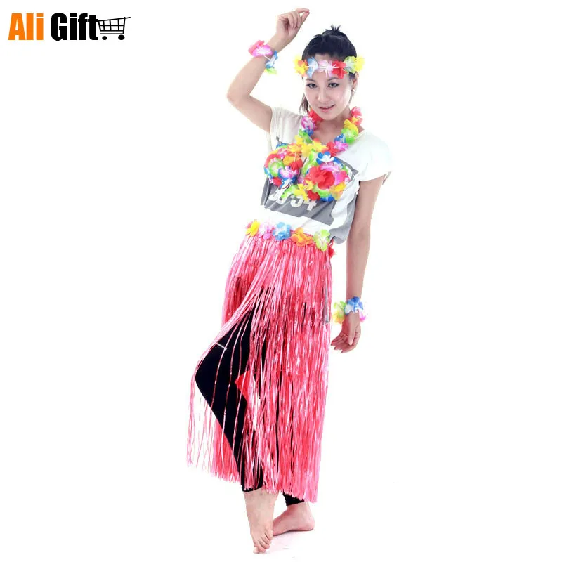 2021 с эластичной резинкой на талии юбка для танцев взрослых 60 80 см Гавайская Юбка