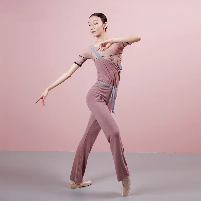 

Fairy Ballet Bodyusit For Adult Ballerina Practice Wear Soft Gymnastics Unitard Fall Ballet Tutu Dance Wear Dancer Outfit JL2066