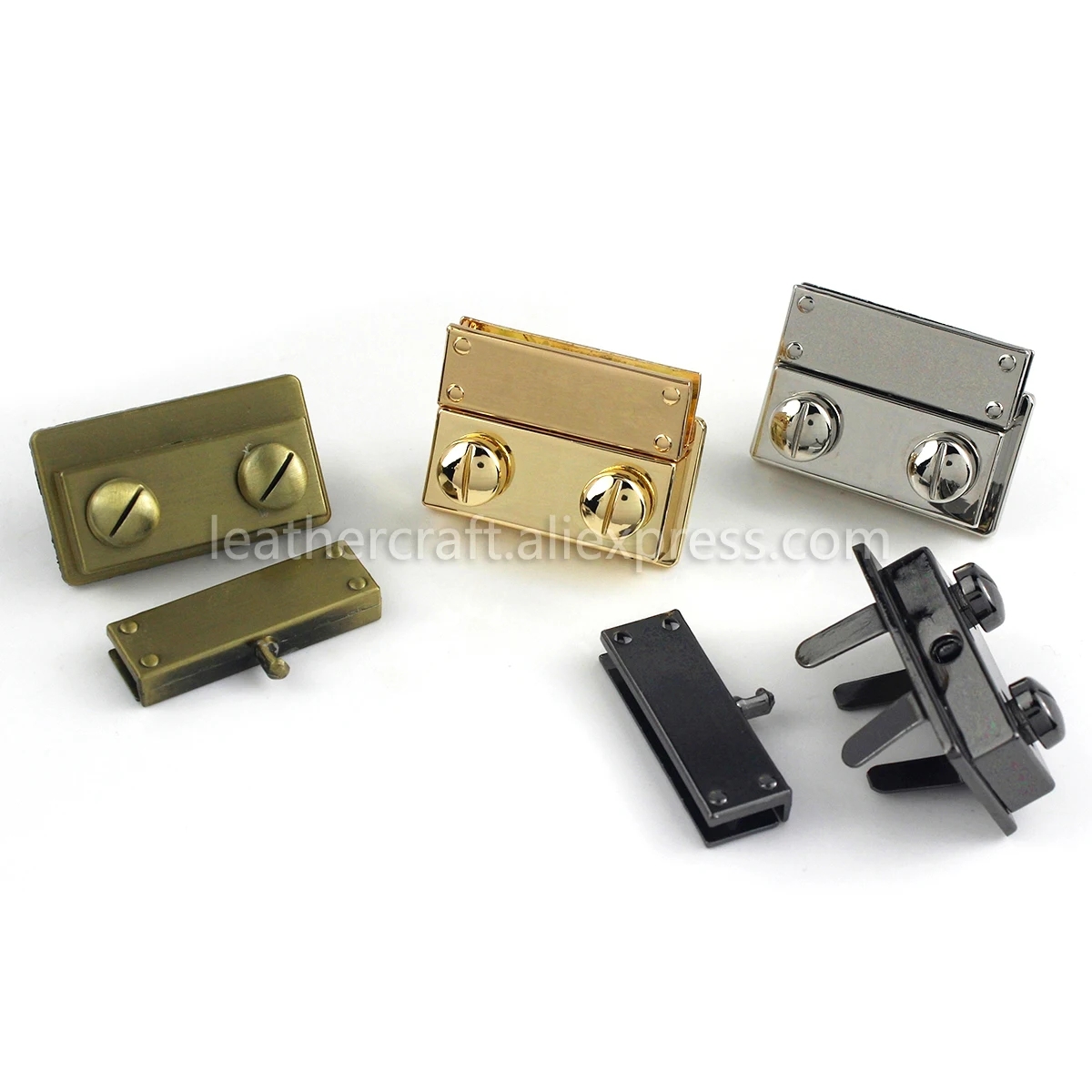 1x металлическая модная застежка с замком искусственная кожа женская сумка