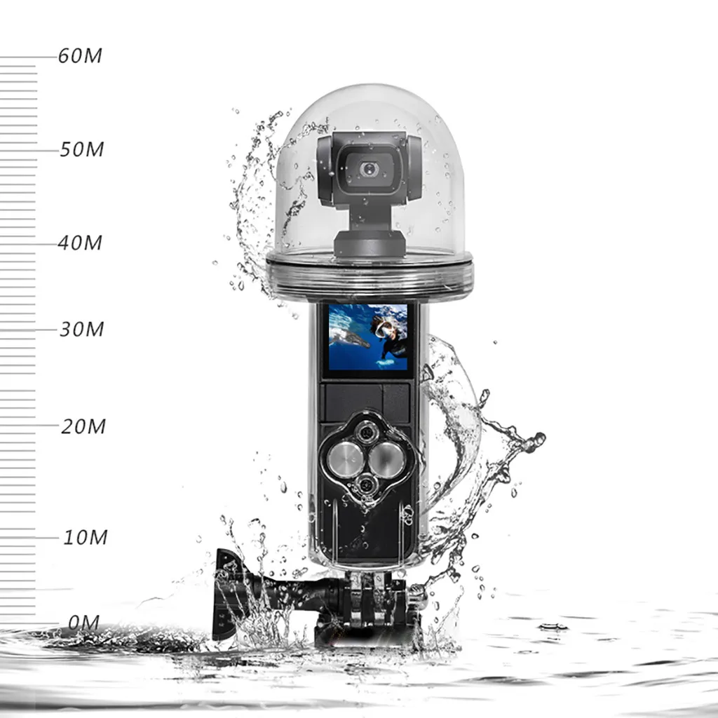 Водонепроницаемый чехол для спортивной камеры DJI Osmo Pocket глубина до 60 м|Чехлы