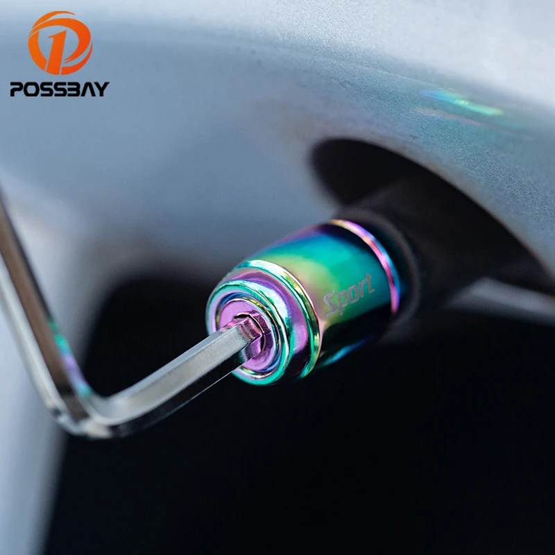 

POSSBAY 7 мм клапаны для автомобильных шин грузовиков Металлические колпачки для стержней шин колеса 3 вида набор ключей пылезащитный чехол дет...