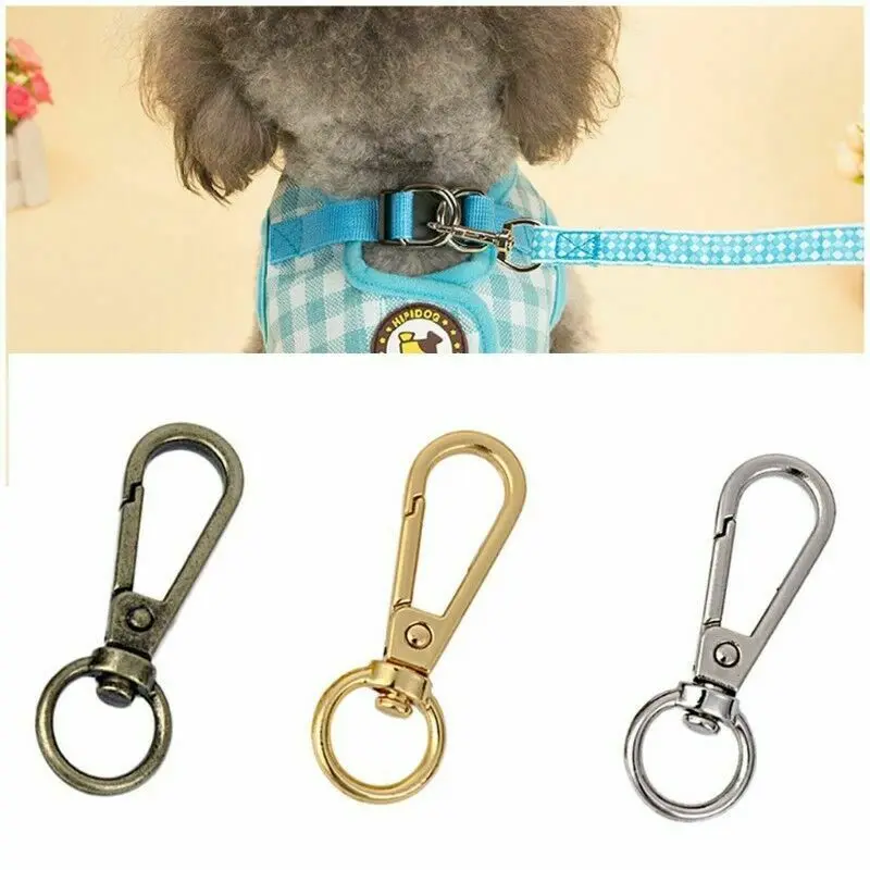 4 шт./металлический держатель для ключей вращающийся триггер застежка лобстер