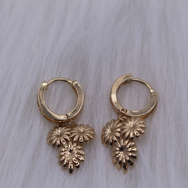 

Krasivaya Copper Women Gold Fashion Drop Earrings For Jewelry Gift