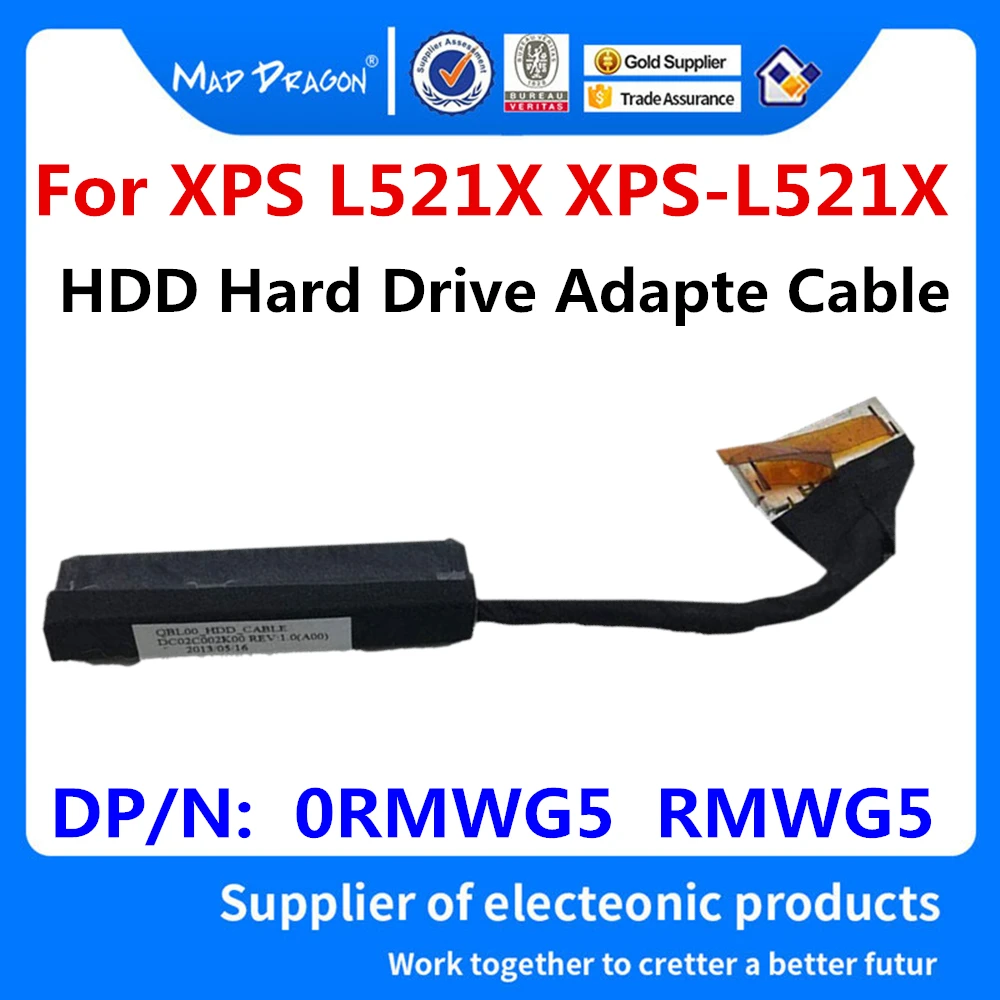 Гибкий кабель для разъема HDD Dell XPS L521X QBL00 жесткий диск ноутбука SSD провод P/N 0RMWG5 RMWG5