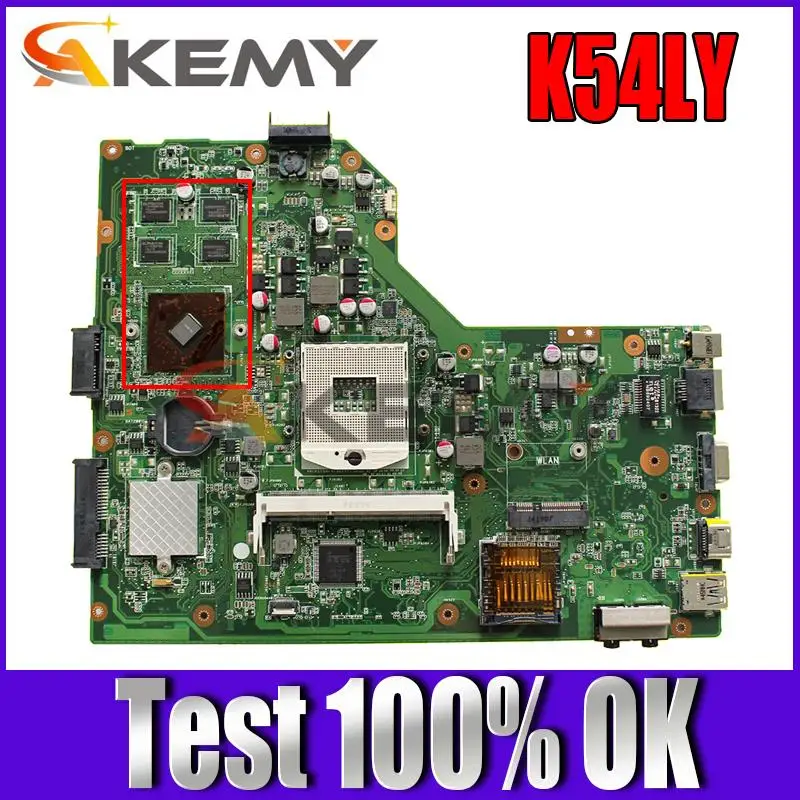 

K54LY Laptop motherboard for ASUS K54LY K54HR X84H original mainboard REV2.1/2.0 PM