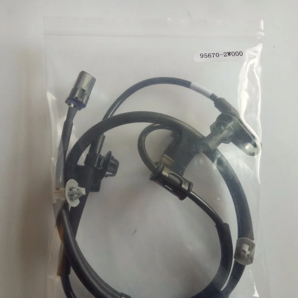 

10PCS Front Left ABS Wheel Speed Sensor For Hyundai Santa Fe Kia Sorento 2.0L 2.4L 3.3L 3.5L 2013-2015OEM 95670-2W000 956702W000