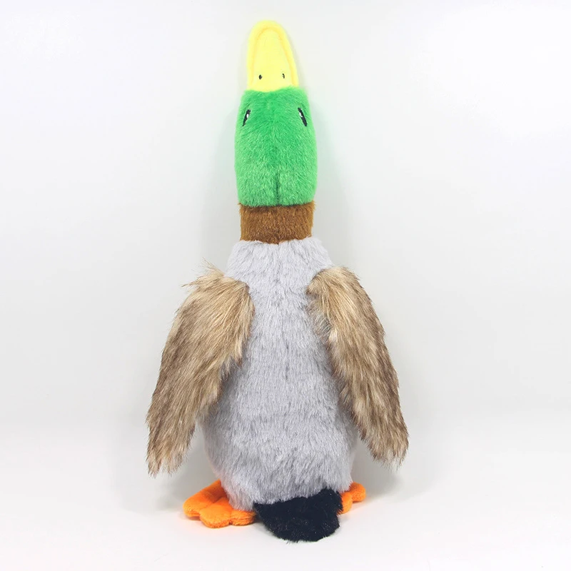 

Pet Toy Duck Dog 28cm Simulation Plush Vocal Wild Duck Pet Supplies Sound Plush Dog Cleaning Biting Interactive Rope