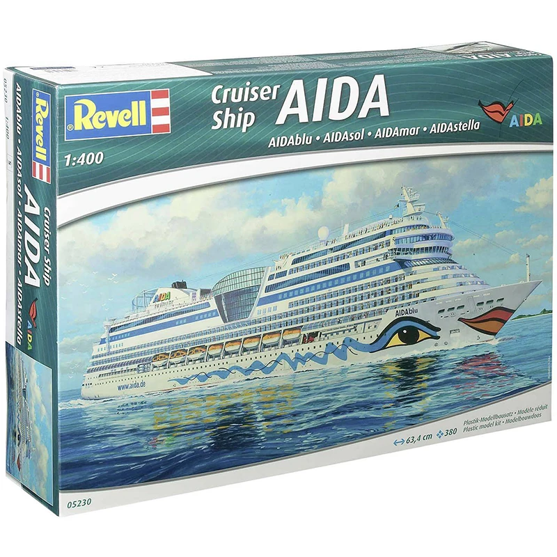 

REVELL Сборная модель 1/400 AIDA Роскошная Круизная модель #05230