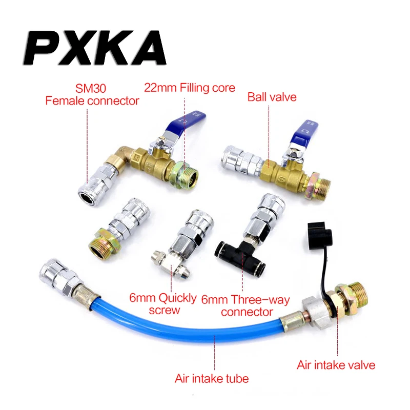 Free shipping Car truck dust gun air tank dust gun cab three-way high-pressure air gun car air intake pipe blowing gun