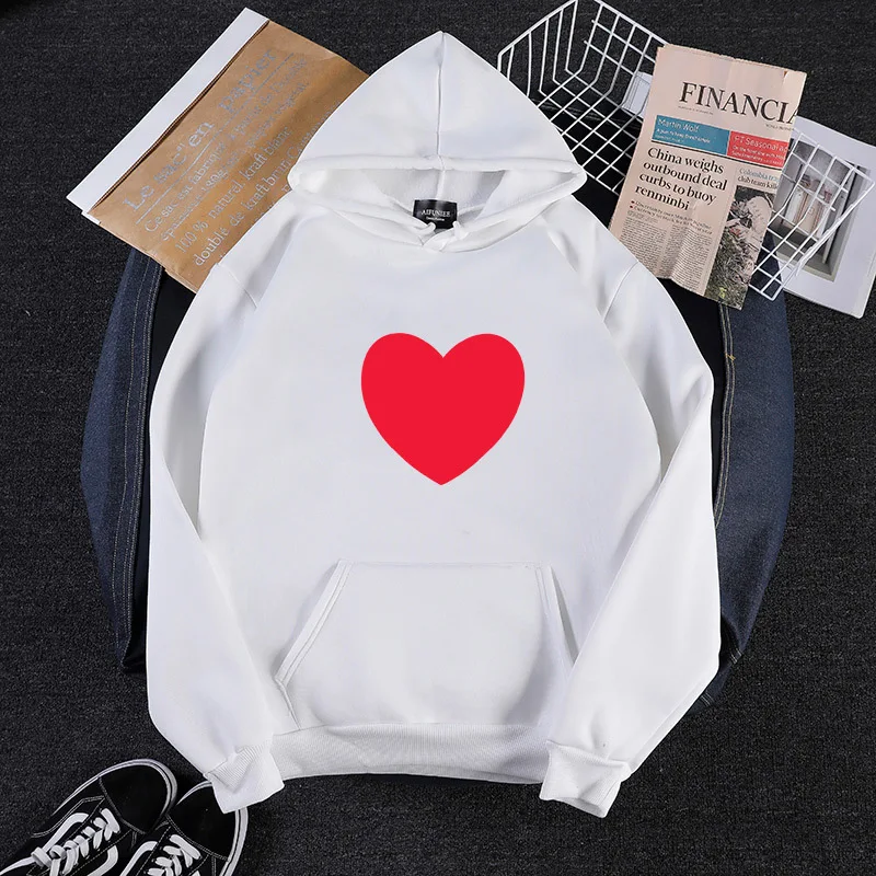 Female Harajuku Hooded Sweats Long Sleeve Women's Solid Color Teens Girls Funny Letter Oversized Hoodies Women Sweatshirts