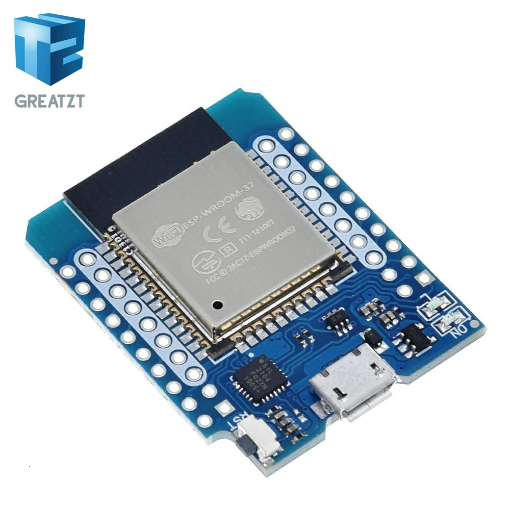 MH-ET LIVE D1 mini ESP32 ESP-32 WiFi+ Bluetooth Интернет вещей макетная плата на основе ESP8266 полностью функциональная для arduino