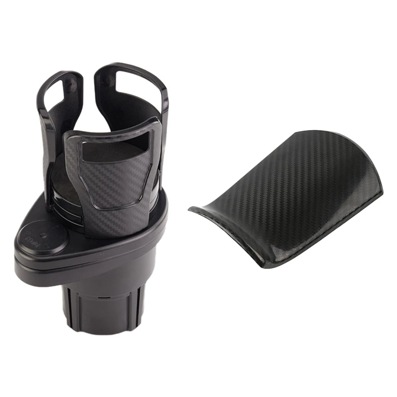 

2 In 1 Cup Holder 360 Degree Rotating Cup Holder With Fuel Gas Oil Tank Cap Cover For YAMAHA XMAX300 Xmax250 17-18