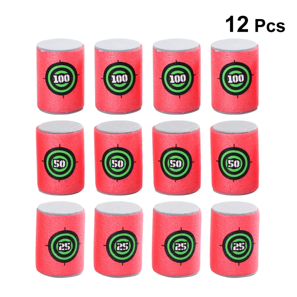 

12pcs Target Cans for War Game Shooting Games