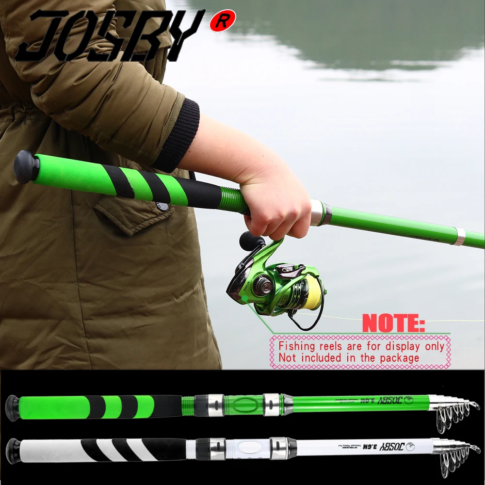 Телескопическая удочка JOSBY 2020 портативное удилище из углеродного волокна для