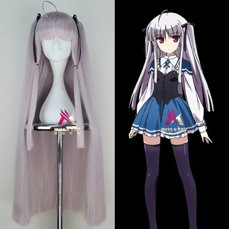 

Hot Japanese Anime halloween Saya No Uta Saya Scale Painted Figure cosplay party wig adult +wig cap