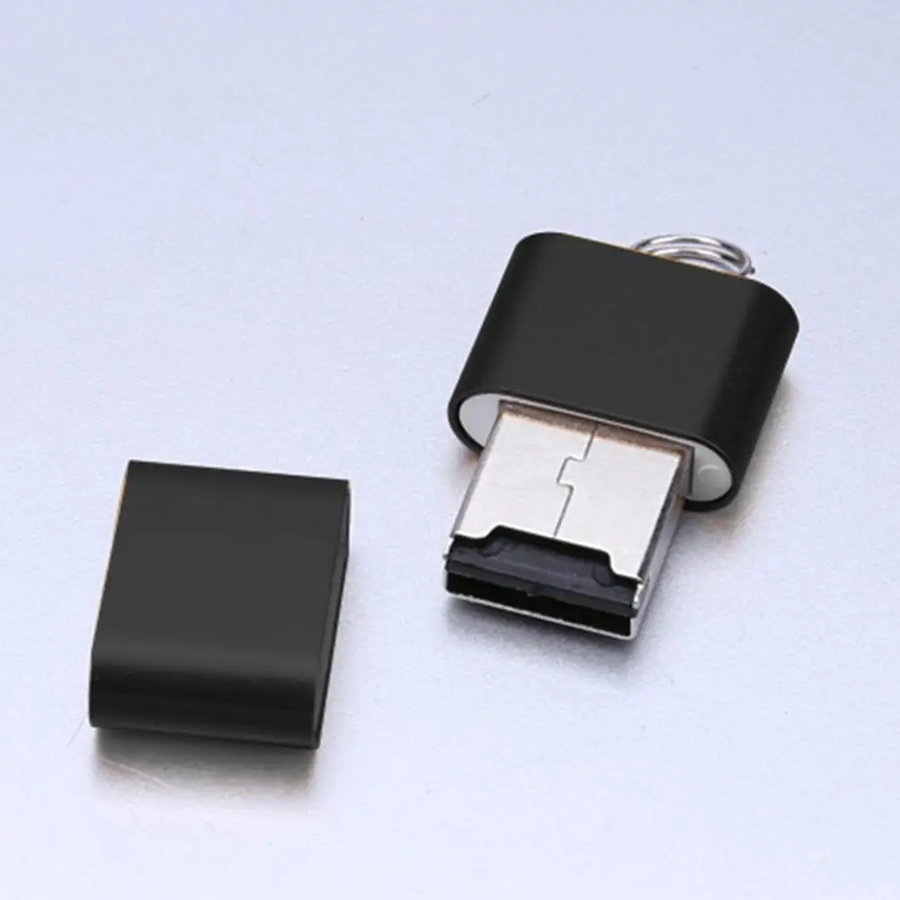 Ультратонкий мини-кардридер из алюминиевого сплава 480 Мбит/с USB 2 0 T TF Micro SD |