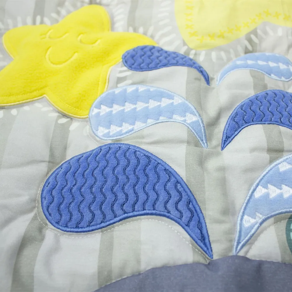 Акция! Комплект постельного белья для новорожденных 7 предметов Морская звезда