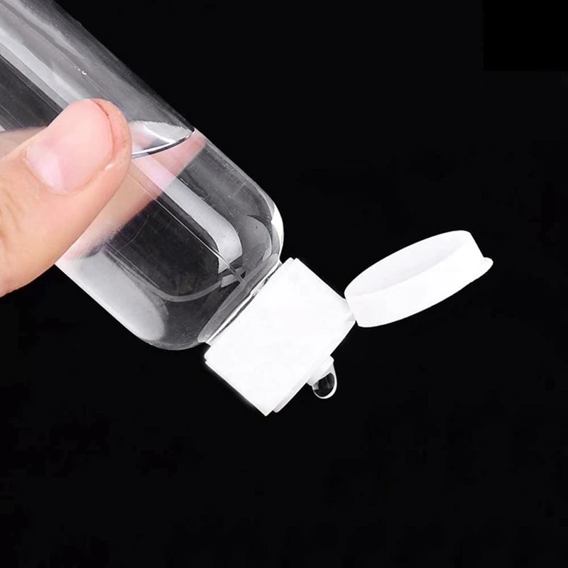 

20Pcs 100Ml Bottle PET Liquid Shampoo Clear Makeup Container Lotion Multifunctional Travel Bottle Empty Cosmetic Containers