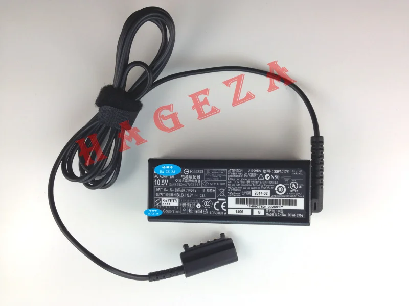 Оригинальный адаптер переменного тока 10 5 в А для нетбука/зарядное устройство Sony