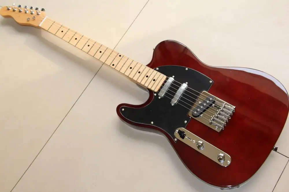 Оптовая продажа китайские гитары Новая электрическая гитара для левшей модели Tel