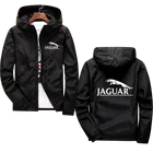 2021 Весенняя Мужская спортивная одежда с логотипом бренда JAGUAR, толстовка на молнии, водонепроницаемая куртка, изысканные мужские топы с логотипом на заказ