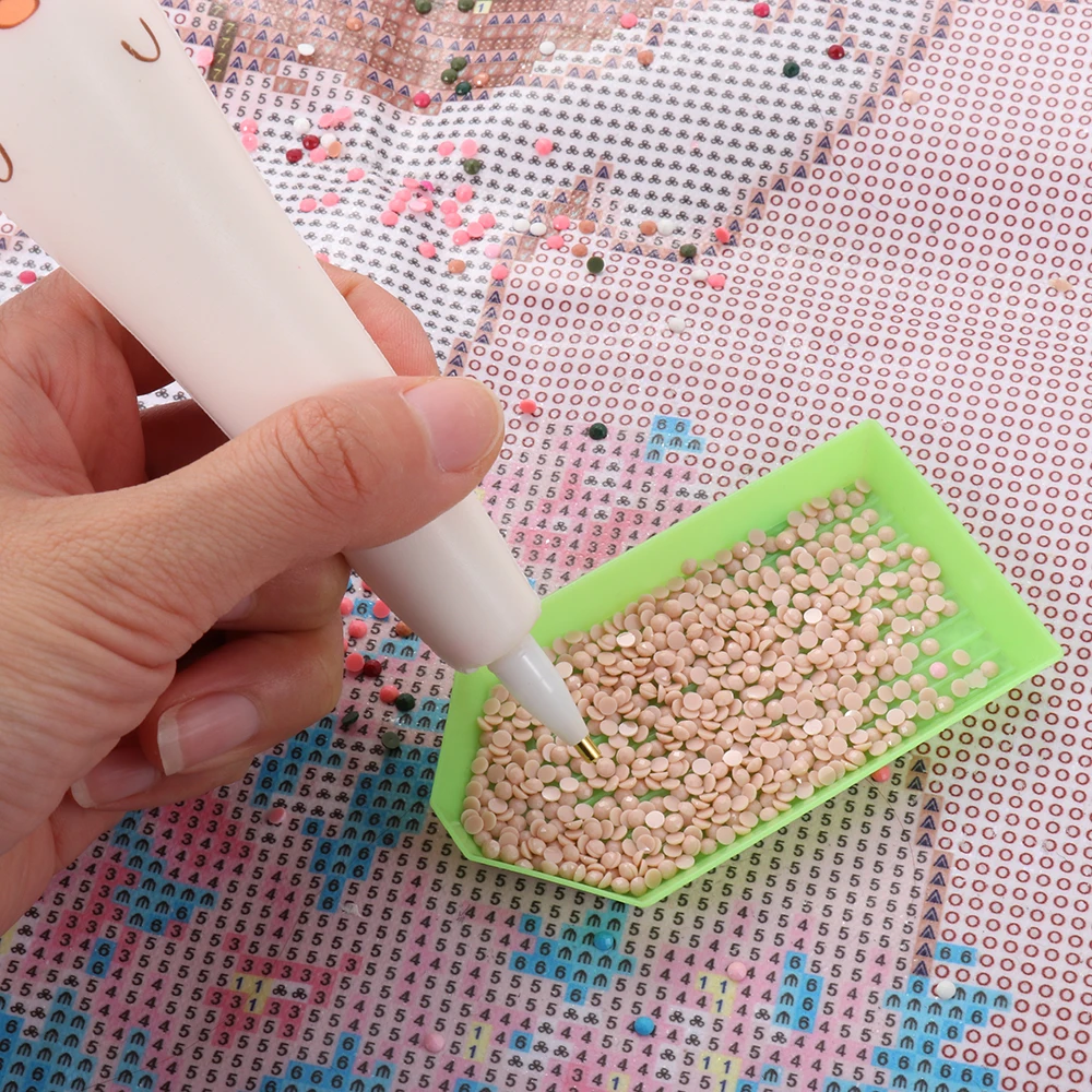 Ручка для алмазной живописи 5D мультяшная мягкая искусственная пена снятия