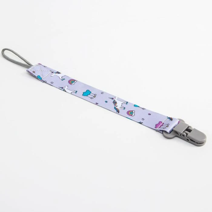 Держатель для пустышки на ленте &quotЕдинороги&quot 5421487 | Мать и ребенок