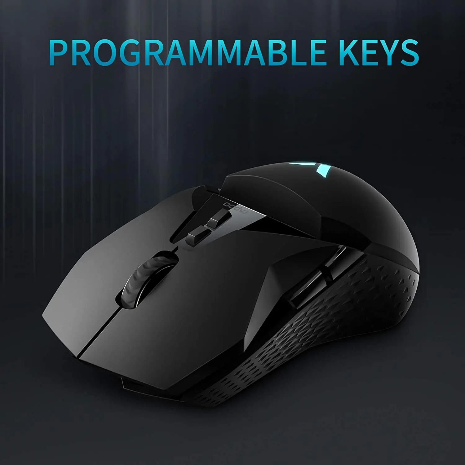 

Rapoo VT950/VT950C Gaming Mouse 2.4G Wireless 16000DPI OLED Display RGB Lighting PMW3389 Engine For PUBG LOL FPS Games