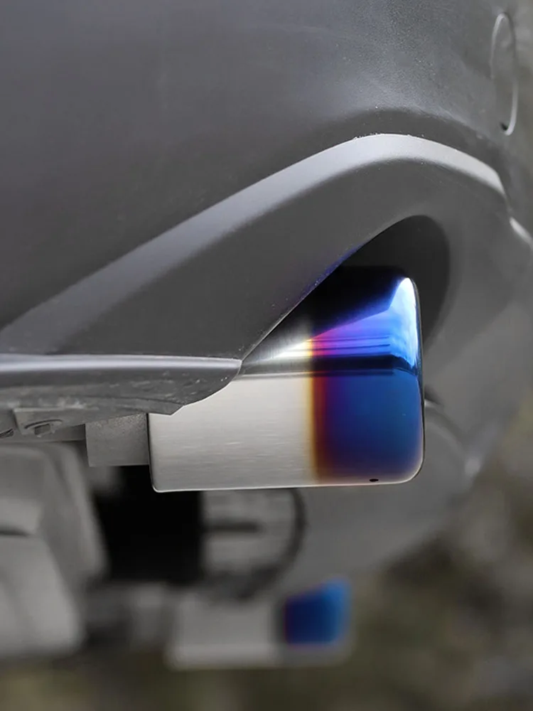 Наконечник автомобильного глушителя выхлопной трубы для Mazda 3 Axela 2019 2020 2021 круглый