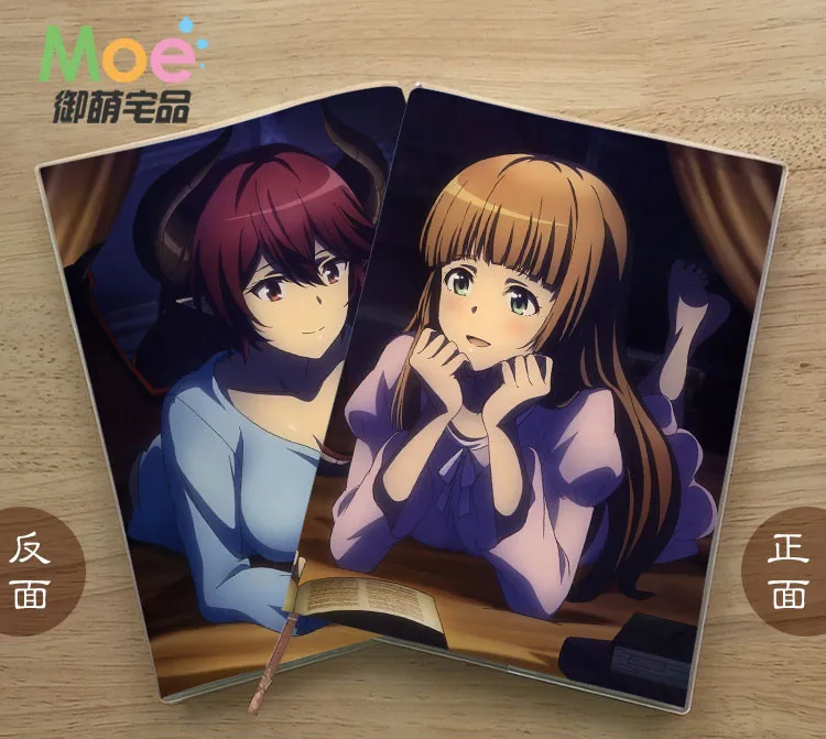 

Anime Mysteria Friends Figure Student Writing Paper Notebook Delicate Eye Protection Notepad Diary Memo Gift