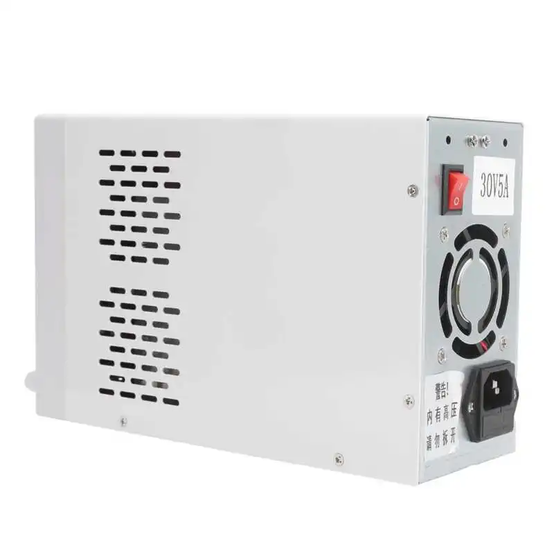 DC Регулируемый Питание 30V/5A Напряжение регулирования стабилизатор светодиодный