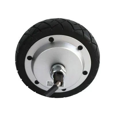 5.5 inch DC24V200W400rpm 3.2N.M hub servo motor 4096-line magnetic encoder robot AGV logistics small wheels driver optional |