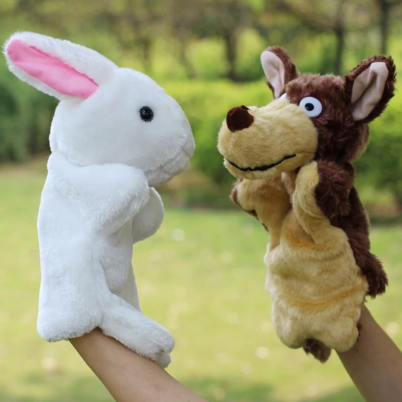 Горячая продажа животных плюшевые игрушки Marioneta марионетка куклы Плюшевый Слон