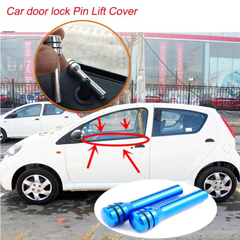6 цветов 2 шт. автомобильные внутренние дверные замки для Jeep Audi A6 c6 A1 Citroen C5 C4 Peugeot 308