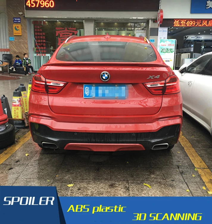 Спойлер для BMW F26 X4 высококачественный спойлер из АБС материала заднего крыла