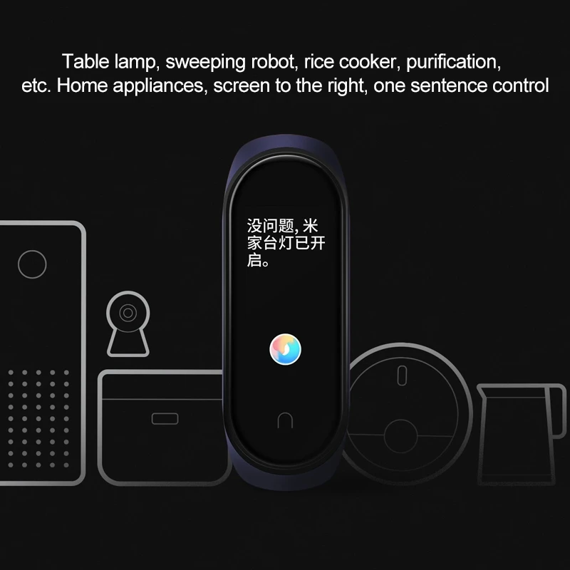 Оригинальный фитнес браслет Xiaomi Mi Band 4 цветной экран AMOLED|Смарт-гаджеты| |