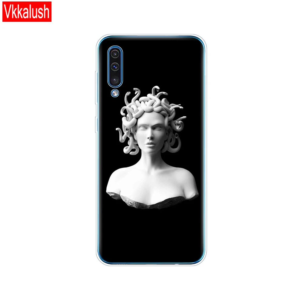 80017 Для samsung Galaxy A30S силиконовый прозрачный Футляр задняя крышка чехол для телефона samsung A30 A307 A307F SM-A307F мягкий чехол 6,4 роскошный - Цвет: 80017