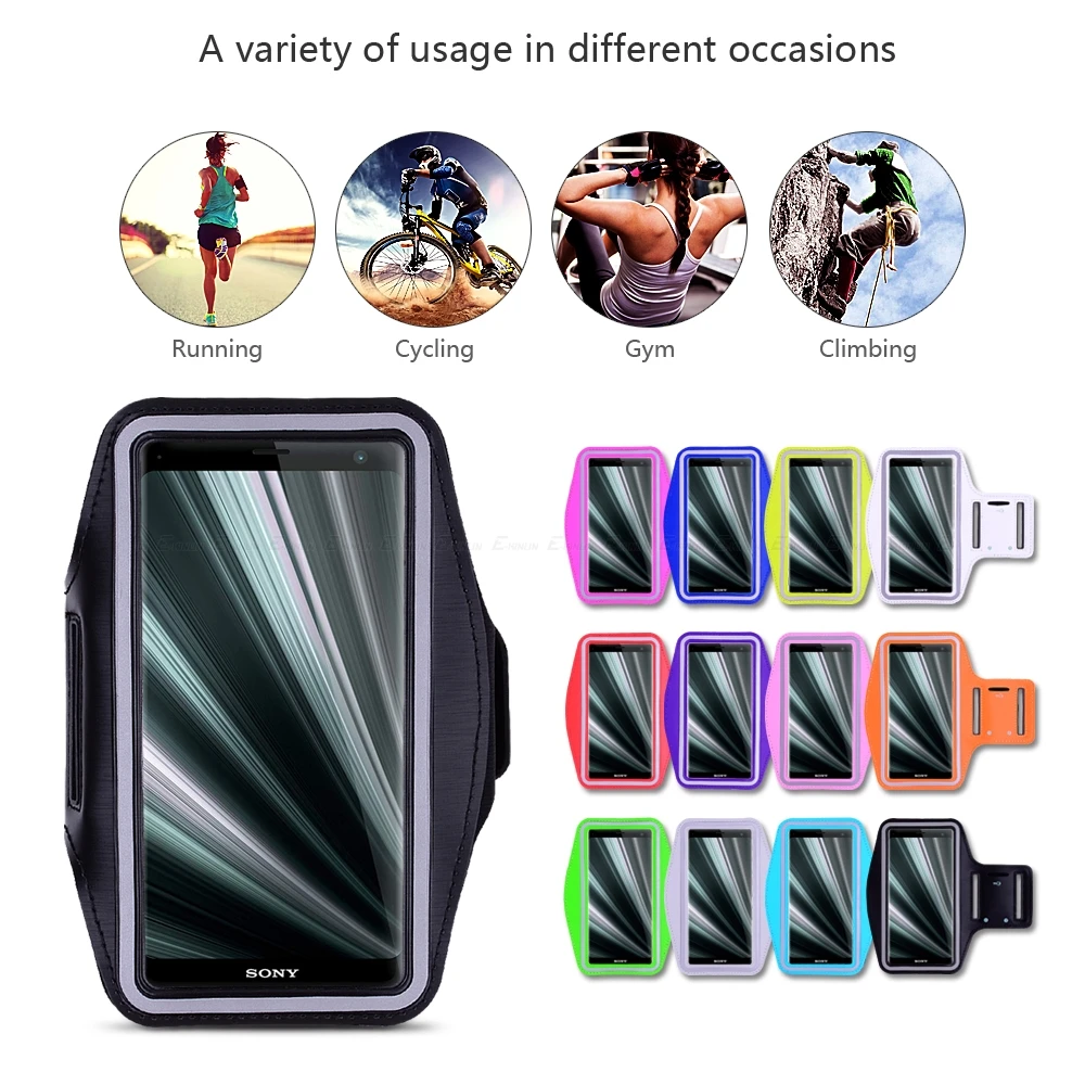 Спортивный чехол для телефона Sony Xperia XZ3 XZ2 XA2 XZ1 XA1 XZ XZS XA X Compact Premium Ultra Plus|Сумки